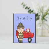 消防士 ポストカード (スタンド正面)