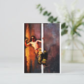 消防士 ポストカード (スタンド正面)