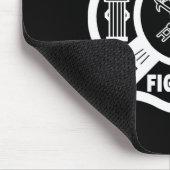 消防士 マウスパッド (コーナー)