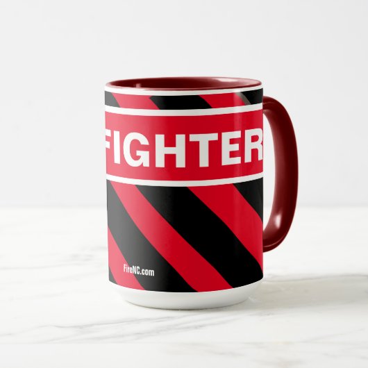 消防士 マグカップ (正面右)