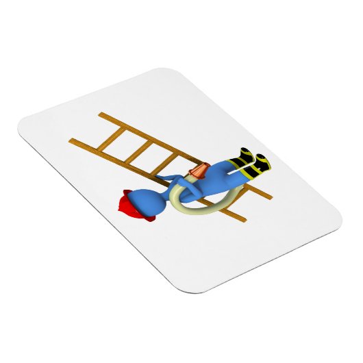 消防士 マグネット (右側)