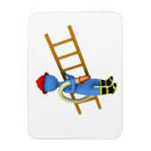 消防士 マグネット (縦)