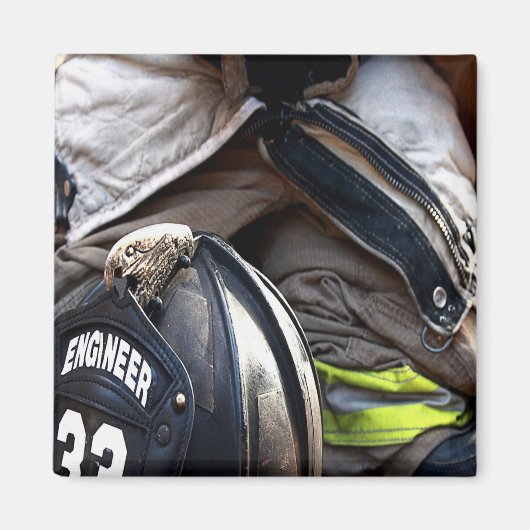 消防士 マグネット (正面)