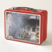 消防士 メタルランチボックス (裏面)