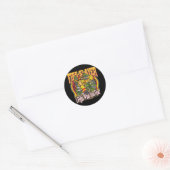 消防士 ラウンドシール (封筒)