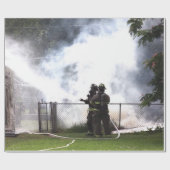 消防士 ラッピングペーパー (フラット)