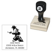 消防士 ラバースタンプ (押印)