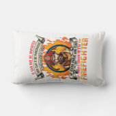 消防士 ランバークッション (裏面)