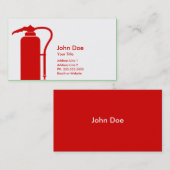 消防士 名刺 (正面/裏面)