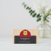 消防士 名刺 (スタンド正面)