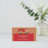 消防士 名刺 (スタンド正面)