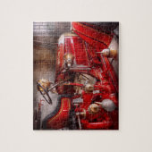 消防士-呼出しを待っていること ジグソーパズル (縦)