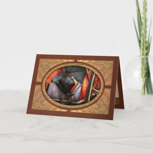 消防士 – 帽子 – サウスプレインフィールド消防署 カード (正面)