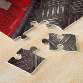 消防士-帽子-幼年期の夢 ジグソーパズル (側面)