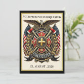 消防士 招待状 (スタンド正面)