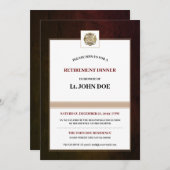 消防士 招待状 (正面/裏面)