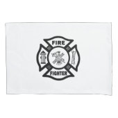 消防士 枕カバー (正面)