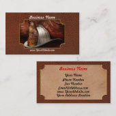 消防士-消防所長 名刺 (正面/裏面)