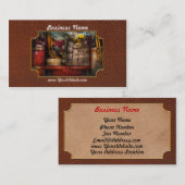 消防士-火装置 名刺 (正面/裏面)