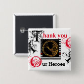 消防士 缶バッジ (正面&裏面)