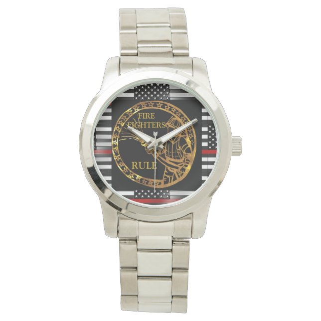 消防士 腕時計 (正面)
