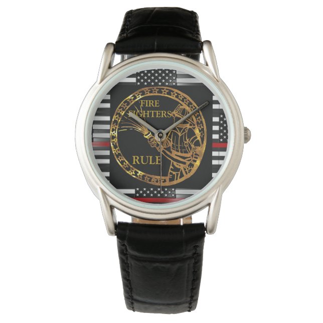 消防士 腕時計 (正面)