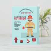 消防士·設備招待状 招待状 (スタンド正面)