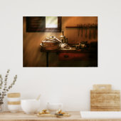 消防士 – 謙虚な消防用ホース ポスター (キッチン)