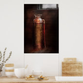 消防士 – 警告 ポスター (キッチン)