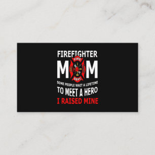 消防士 Fire fighter Mom Some People 名刺