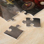 消防士- firebell 1922年に答えること ジグソーパズル (側面)