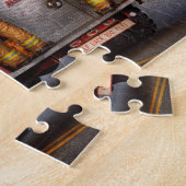 消防士- Metuchenの消防署 ジグソーパズル (側面)