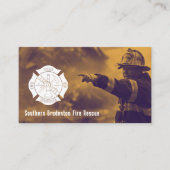 消防士 | Perfect名刺 名刺 (正面)