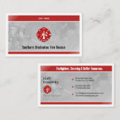 消防士 | Perfect名刺 名刺 (正面/裏面)