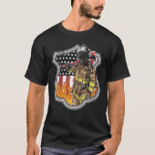消防士 Tシャツ (正面)