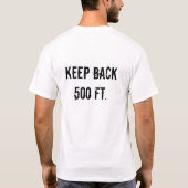 消防士 Tシャツ (裏面)