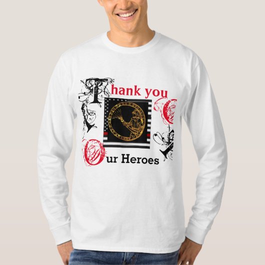 消防士 Tシャツ (正面)