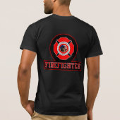 消防士 Tシャツ (裏面)