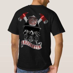 消防士。Tシャツ Tシャツ