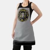 消防士ADD NAME消防部救助チーム エプロン (インサイチュ)