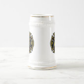 消防士ADD NAME消防部救助チーム ビールジョッキ (中央)