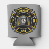 消防士ADD NAME消防部救助チーム 缶クーラー (裏面)