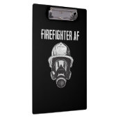 消防士AF |ガスマスク |消防おもしろい士 クリップボード (右)
