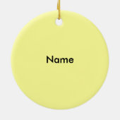 消防士AXシールドラウンドセラミックオーナメント セラミックオーナメント (裏面)