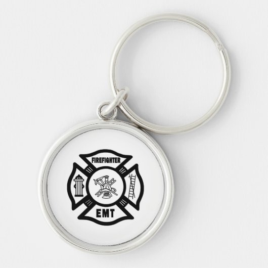 消防士EMT キーホルダー (正面)