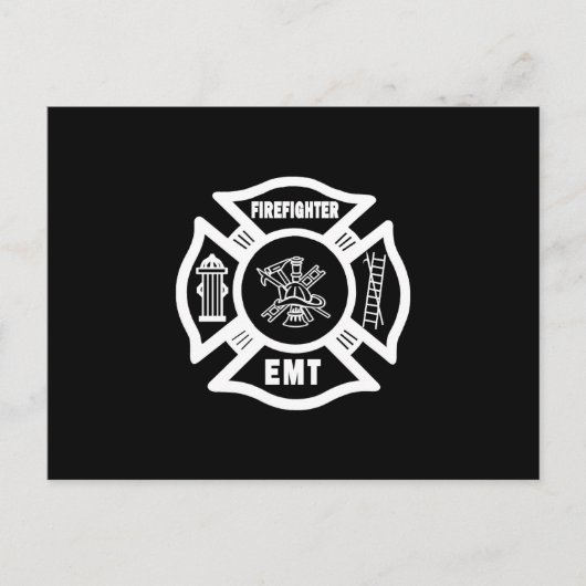 消防士EMT ポストカード (正面)
