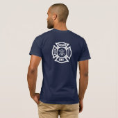 消防士EMT Tシャツ (裏面フル)