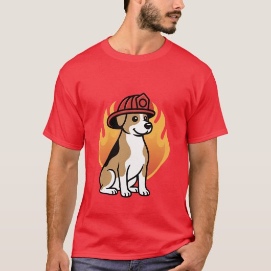消防士Tシャツ Tシャツ (正面)