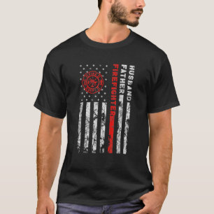 消防夫ファーザー父ファーザーデーGIF Tシャツ