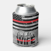 消防妻アメリカーナクーラーボックス 缶クーラー (缶正面)